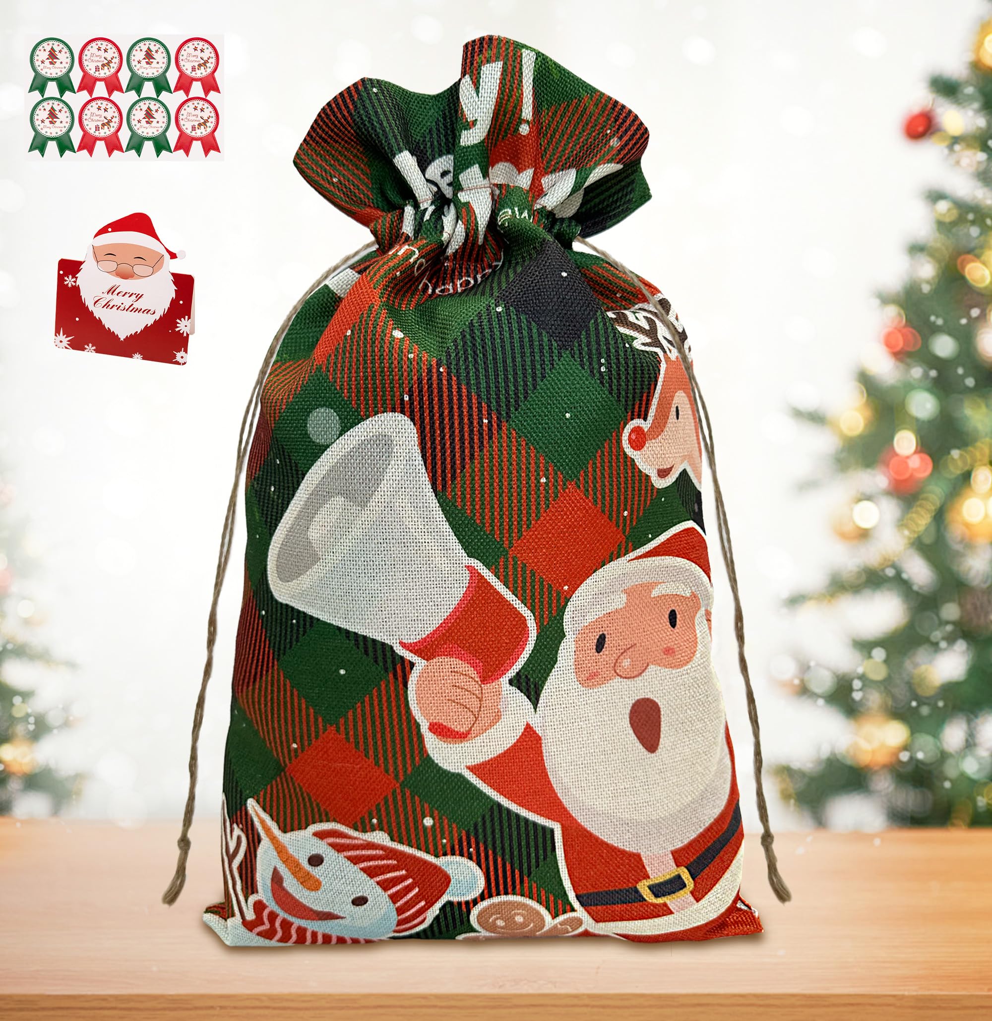 Amazon | GOKEI クリスマス ギフトバッグ 30×50cm プレゼント用